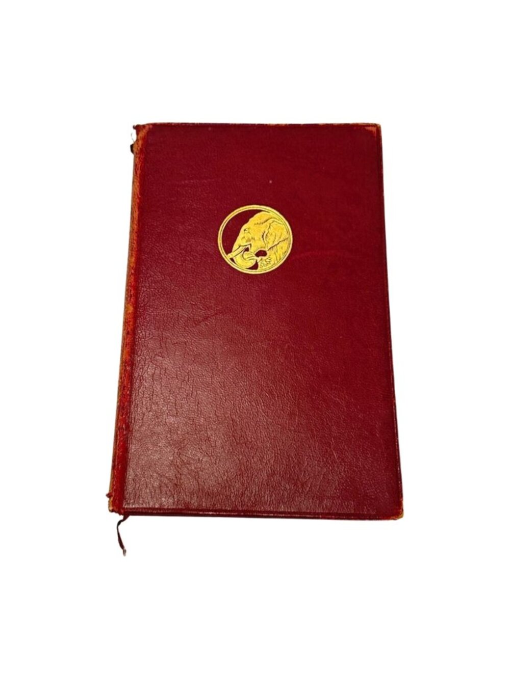 Something of Myself Rudyard‎ Kipling Leather Cover Book 1937 UK